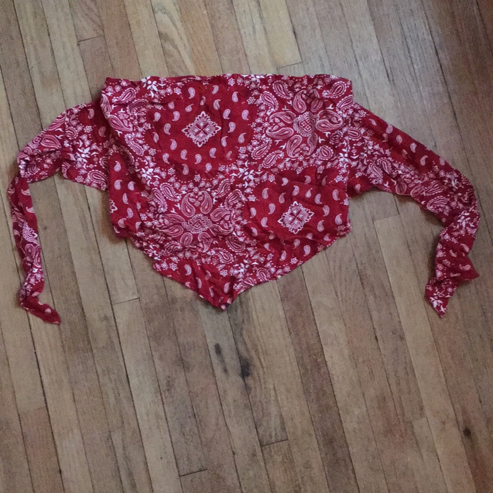 Hollister Cropped Tube Top